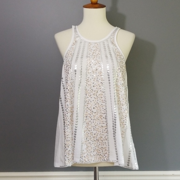 Express sequined tank - Picture 1 of 8